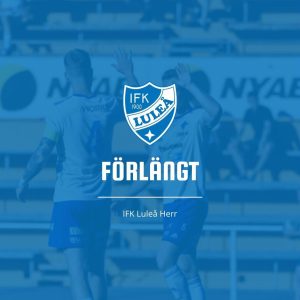 Johan Lutström förlänger! 1