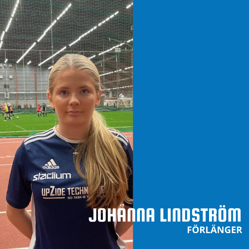 Johanna Lindström förlänger! 2