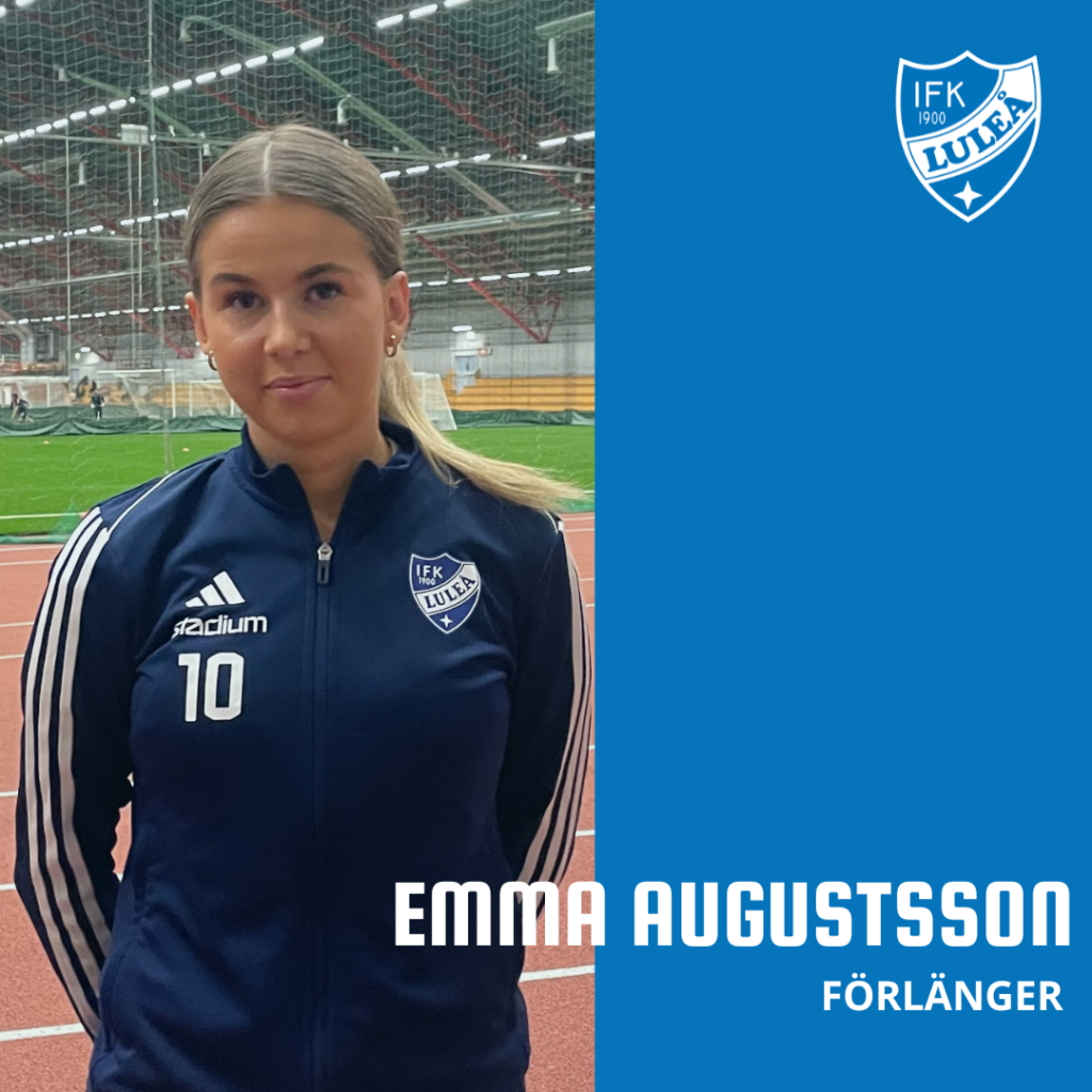 Emma Augustsson förlänger! 2