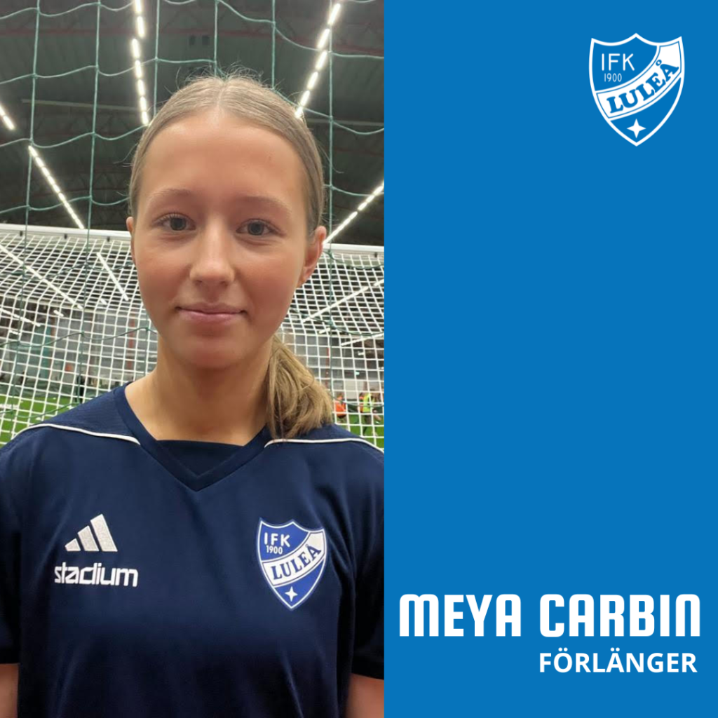 Meya Carbin förlänger! 2 Meya Carbin förlänger! 2