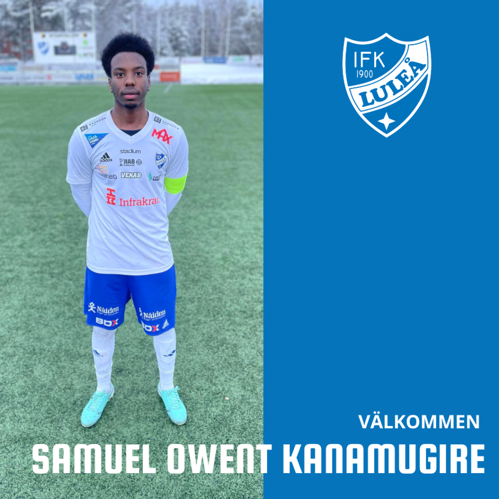 Samuel Owent Kanamugire flyttas upp! 2