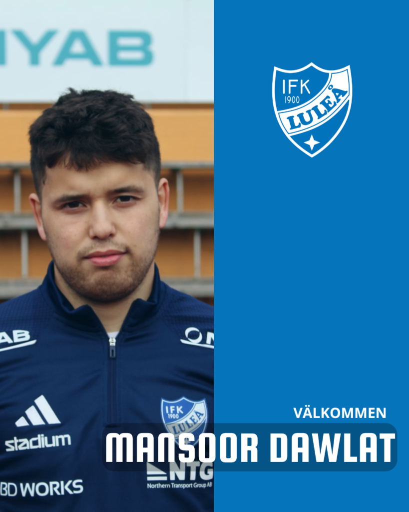 Mansoor Dawlat ansluter till IFK Luleå: "Framtiden ser ljus ut" 2